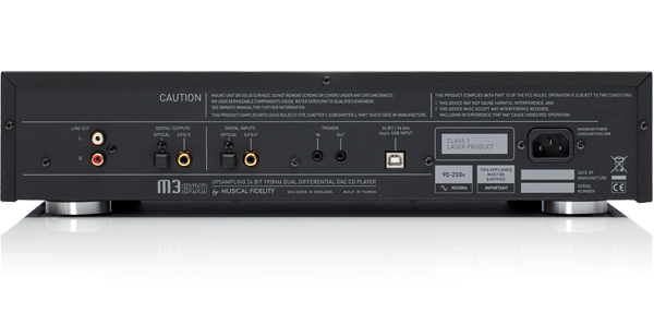 Musical Fidelity M3SCD | 白色 CD 播放器