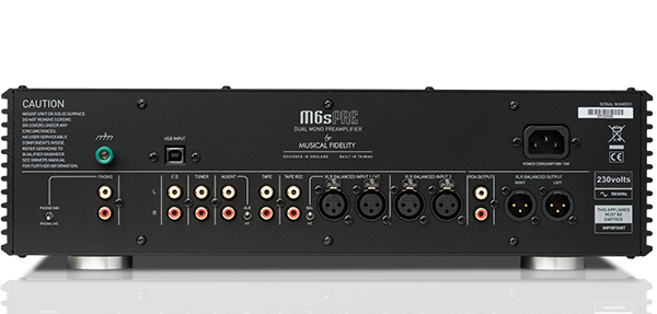 Musical Fidelity M6S PRE | Pre Amplifier Black