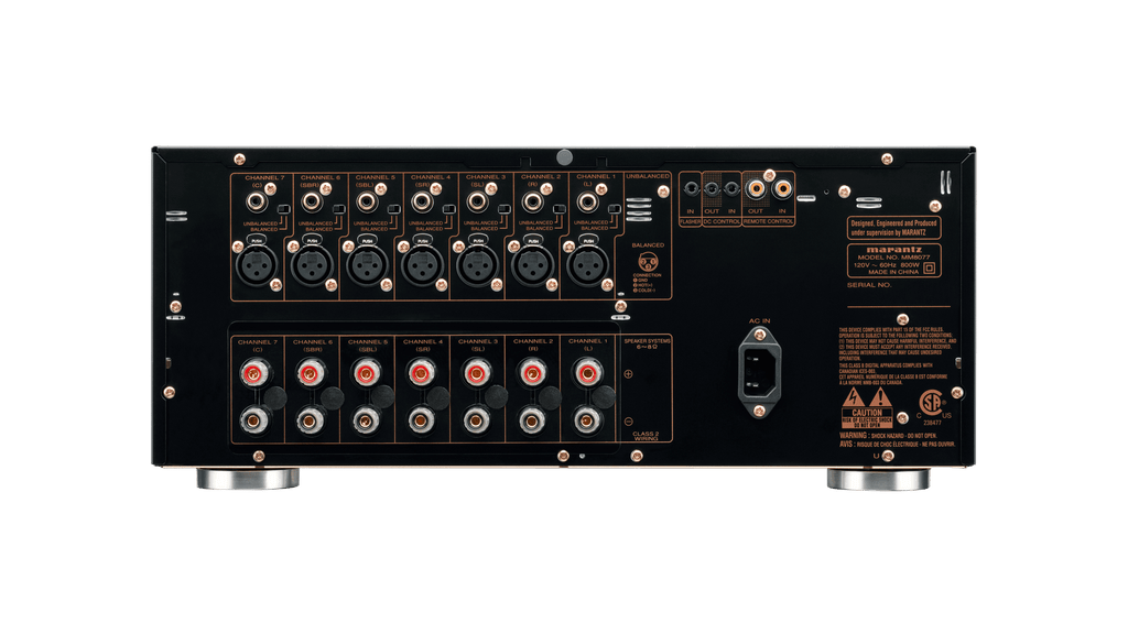 Marantz MM8077 擴大機 - 7聲道 150W 功率放大器