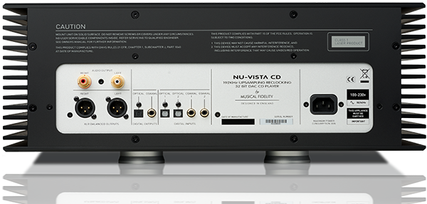 Musical Fidelity Nu-Vista CD Player | CD Player White