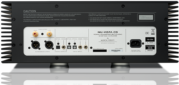 Musical Fidelity Nu-Vista CD Player | CD Player Black