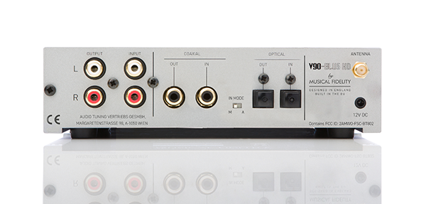 Musical Fidelity V90-BLU5 HD | STREAMING MUSIC SYSTEM Silver