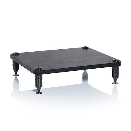 NorStone COMO I 模組化高傳真音響架（每個）黑色皮革