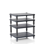 NorStone COMO BASE 模組化高傳真音響架（單一）黑色皮革