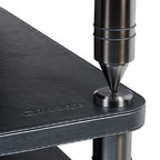 NorStone COMO I 模組化高傳真音響架（每個）黑色皮革