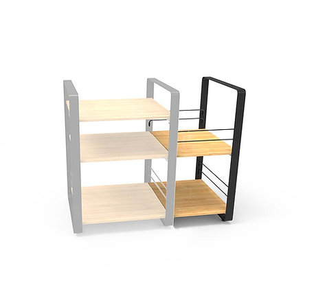 NorStone Loft Side AV Stand Extension Bamboo
