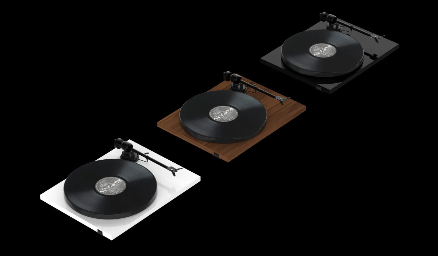 Pro-Ject E1 BT 白色唱盤