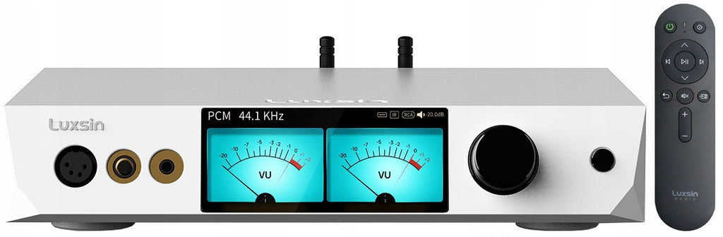 Luxsin X9 參考級桌上型 DAC 和耳機放大器，配備 AI HP-EQ 功能