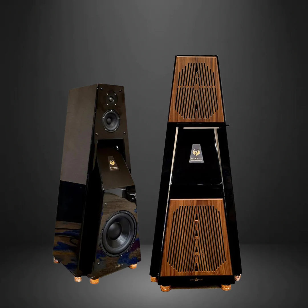 Gershman Acoustics 30th Anniversary Black Swan Speakers