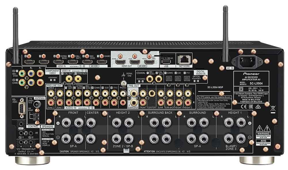 Pioneer Elite SC-LX904 11.2 Channel Flagship Receiver – Acoustipower