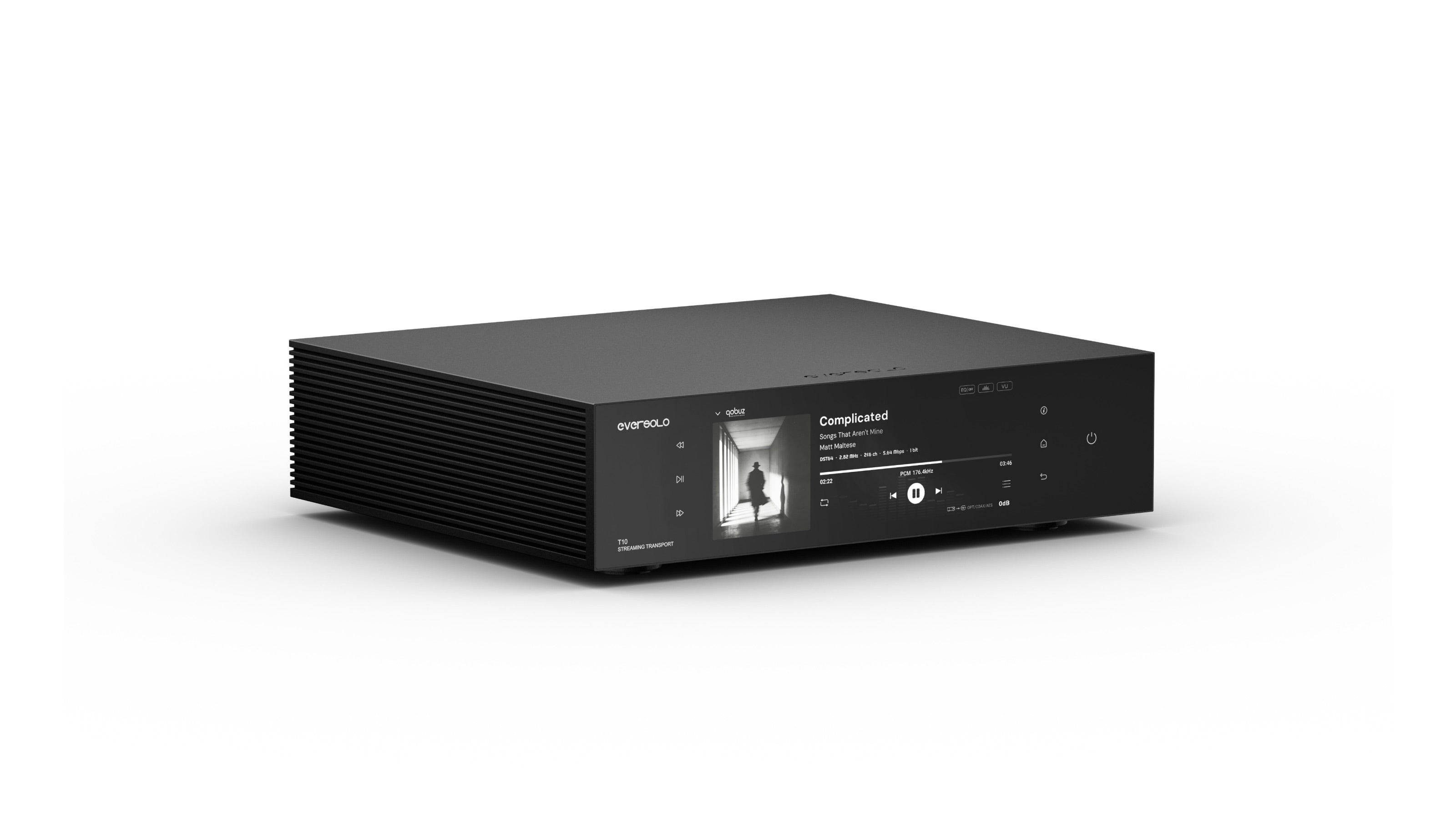 EverSolo T10 Streaming Transport - Rear Panel