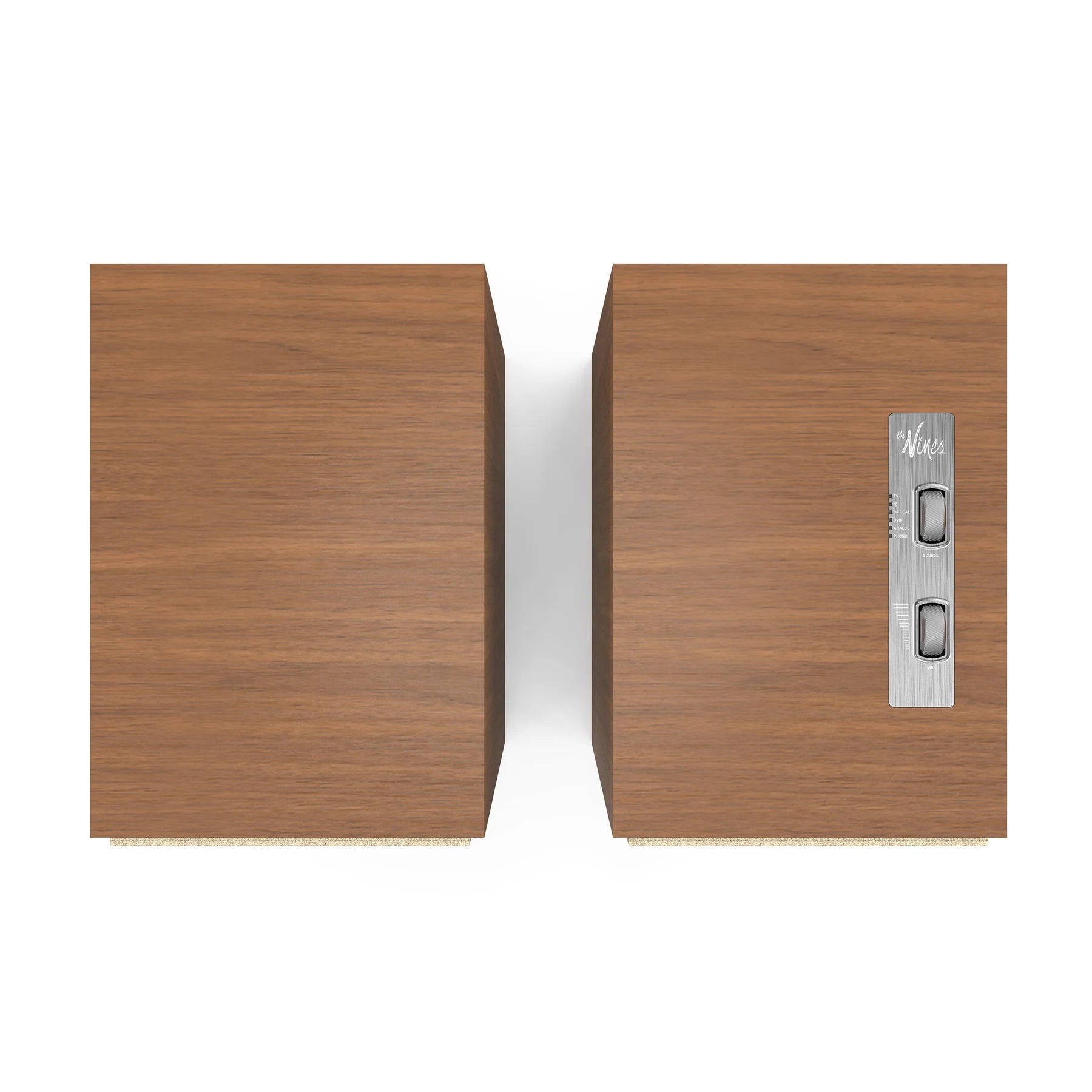 Klipsch The Nines Powered Speakers (Pair) Walnut