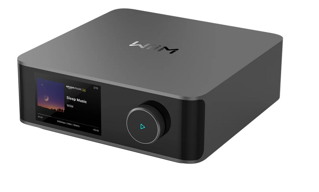 WiiM Amp Ultra - Flagship Streaming Amp - Advanced Audio with Color Display