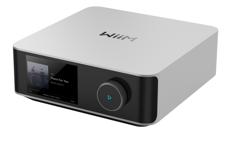 WiiM Amp Ultra - Flagship Streaming Amp - Advanced Audio with Color Display