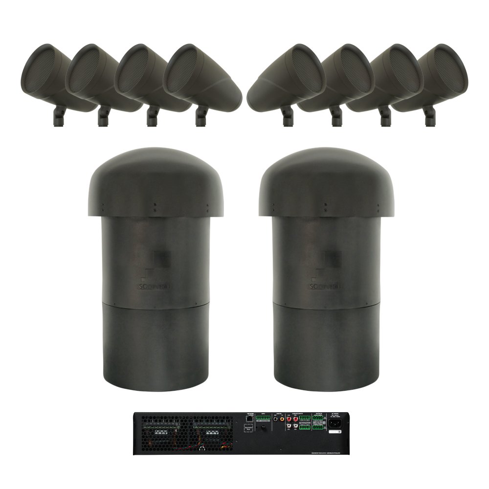 Sonance LS6T SAT/LS12T 8.2 SYS w/ PZC Landscape Speaker - 2