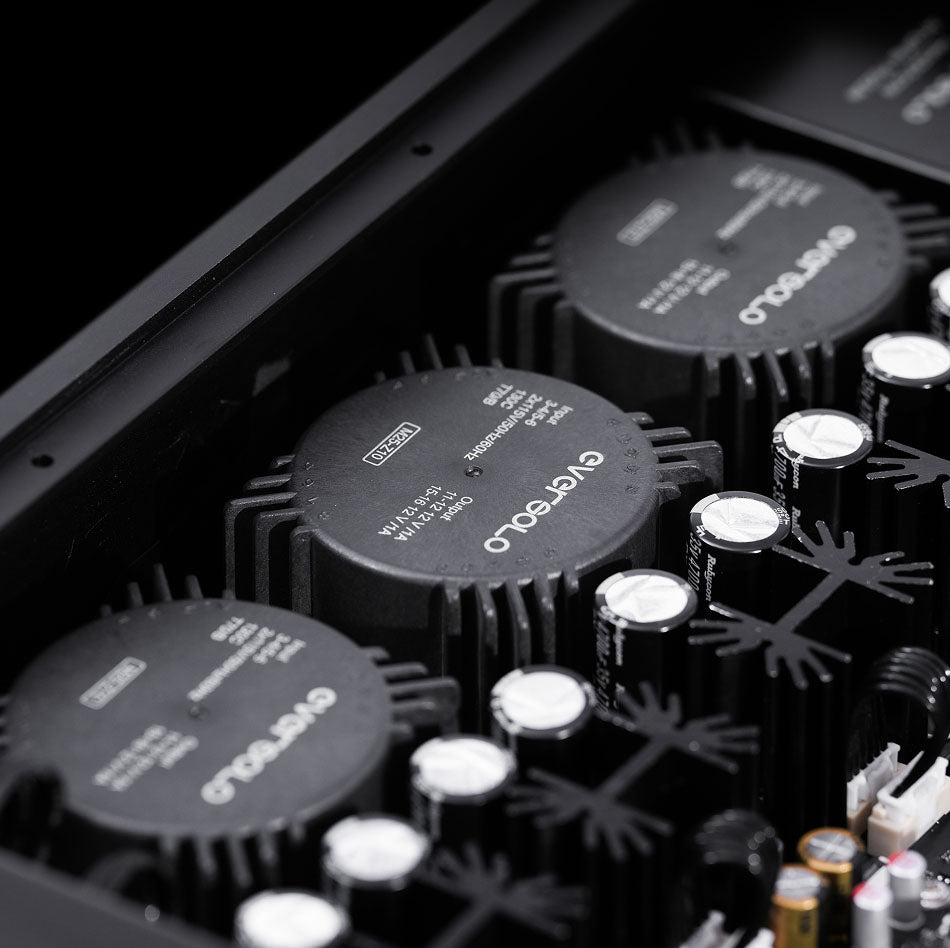 Eversolo DAC-Z10 Fully Balanced Design - R2R volume control detail | © Acoustipower