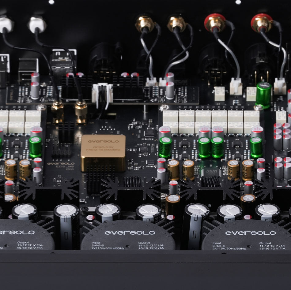 Eversolo DAC-Z10 Connectivity - Rear panel inputs and outputs | © Acoustipower