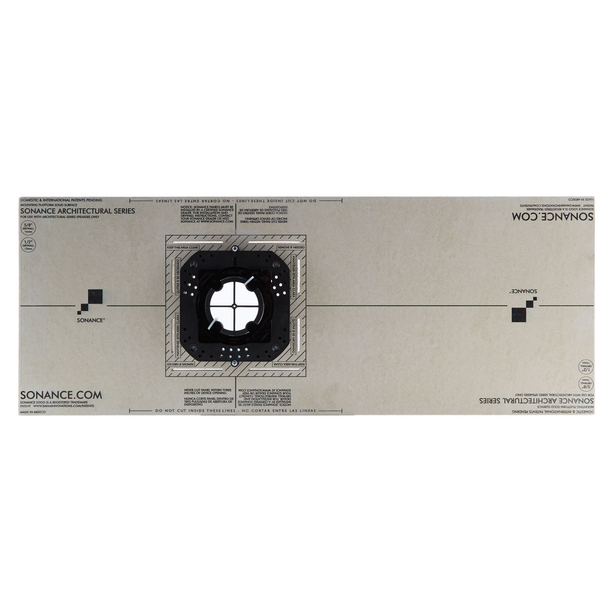 Sonance 5/8In Solid Surface AS Discreet RS Architectural Speaker - 1
